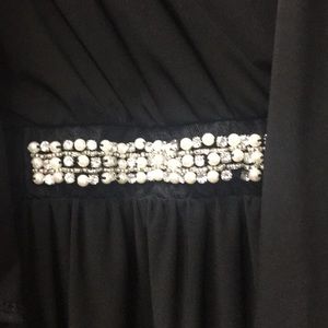 nic & dom Dresses - NWT Black Dress by Nic & Dom Jeweled Waist Sz Lg nic & dom Dresses - NWT Black Dress by Nic & Dom Jeweled Waist Sz Lg